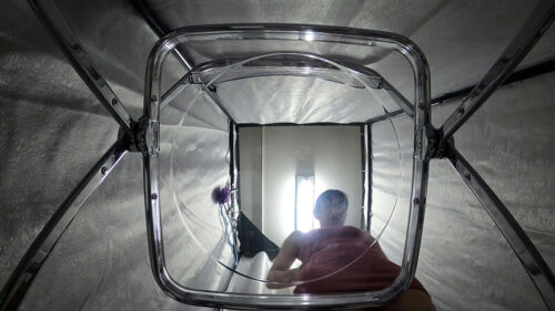 巨乳剛毛OLさんのお着替え