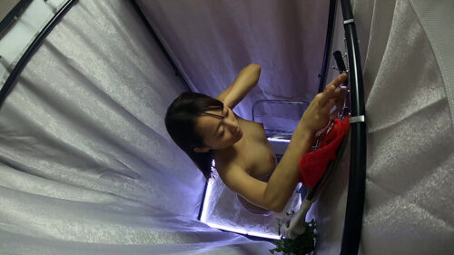 ちょっと地味系かも?清楚系のおねえさん、脱ぐとエロ下着!