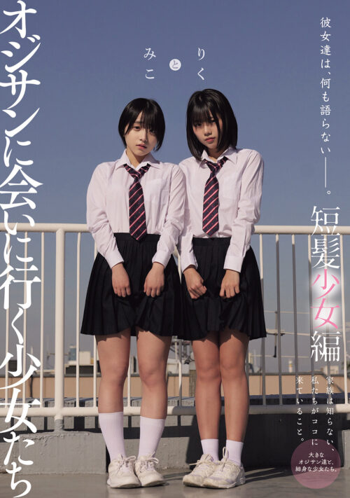 巨乳、美乳、制服少女3人組―――。 オジサンに会いに行く少女たち 従順肉便器編 あかり&あも&いくら