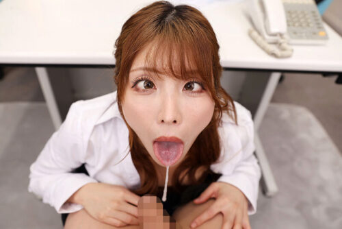 【VR】アヘ顔の天才!! あかり ~ボクに厳しい元ヤンキーのシゴデキ先輩あかりは、実はSEXするとアヘ顔でイキまくる変態OLだった件~ 新村あかり