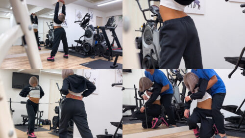 褐色のスタイル美/筋肉質黒ギャル 子宮陥落マーキング 同人動画