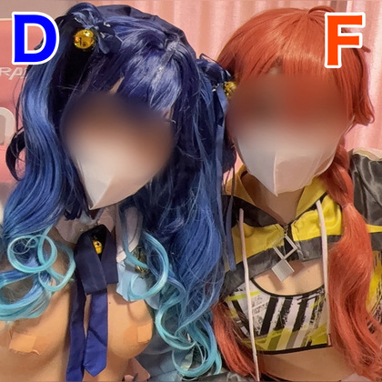 【楽園】Vtuber獅〇堂あ〇りのあちゃん・天〇ここ〇ことはちゃんの最強コンビによるハーレム3P&4P コスプレハード