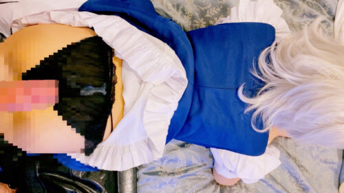 【ぶっかけ】〇〇されるメイド長～咲〇さんに生ハメぶっかけ二本立て！クールな顔を乱しながら〇され悶え、感じまくり！？綺麗なお尻は汚したい、これは本能です～ コスプレハード