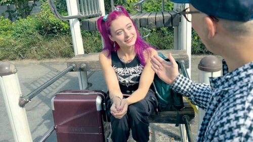 インバウンド外国人美女観光客ナンパGET! 予約したはずのホテルがキャンセルされ途方に暮れているフランス人美女を保護 見返りに生中出しSEXさせてもらった。 ヌーシュカ