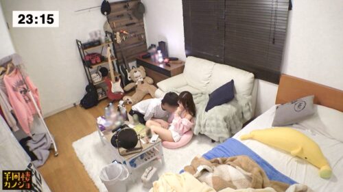 「【華奢×巨乳】マカロンボイス彼女と、部屋着すっぴん姿で貪り合う。僕にしか絶対見せない笑顔、メス顔、イキ顔…。彼女の愛情手コキで大暴発する夜と、二度寝を許さない起き抜け誘惑で生でハメまくる朝。秘密のカップルハメ撮り投稿【半同棲カノジョ】」