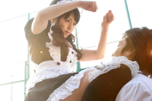 メイドロイドVSホストロイド軍団