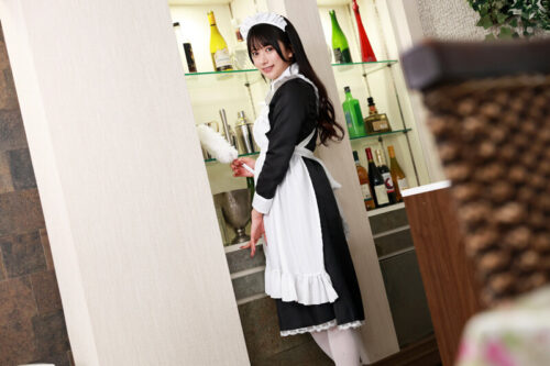 【VR】早漏のボクのために焦らし＆寸止めフェラで自信を与え続けてくれる超ご奉仕型メイドのおしゃぶり射精管理 北岡果林