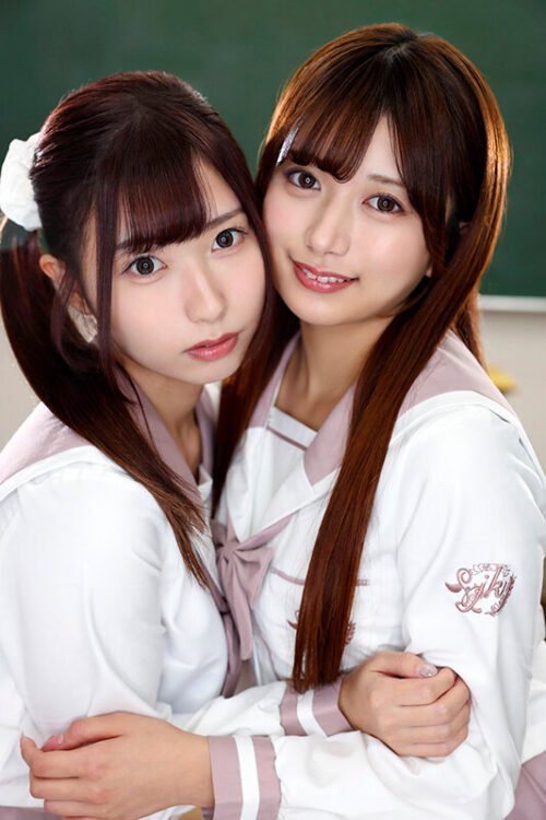 【VR】シン・W顔面特化アングルSpecial VR ～顔面最高のビジュJ●がボクを奪い合い！？舐めまくりキスしまくり中出しハーレム！！～逢沢みゆ・北岡果林