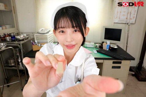 【VR】【8K】射精したい時に呼び出すと24時間どんな時でも ヌイてくれる痴女ナースがいる病院 宮島めい