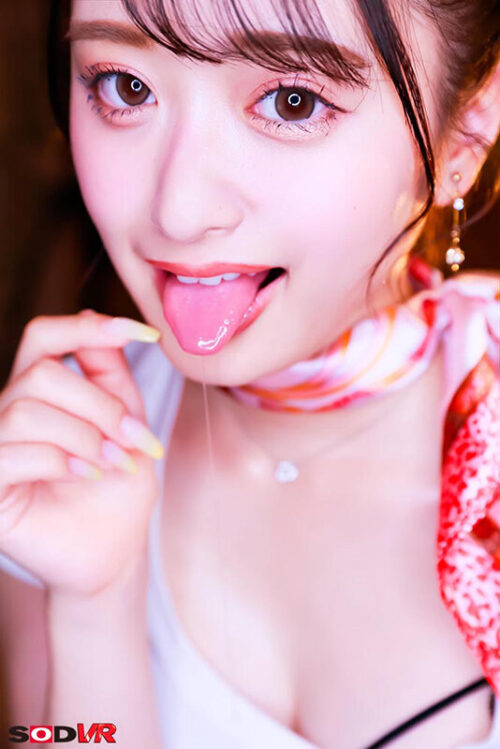 【VR】【8K】蕩ける笑顔&長舌で全身舐めまわしキスまみれの超密着メンズエステ!!花守夏歩