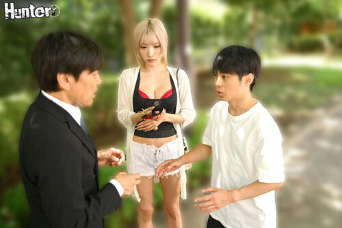 巨乳スレンダーギャルをおっさんから守ったら、お礼にと手を引かれて連れてこられたのはラブホ。男を虜にするハーレム小悪魔ギャル宮城。 春陽モカ 乙アリス 氷堂りりあ