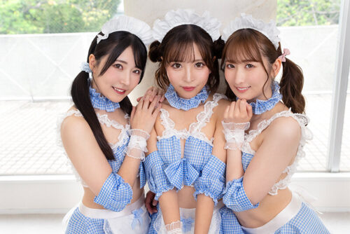 圧迫ヒップで窒息寸前!!全てのお世話をしてくれる抜きまくりハーレム桃尻メイド