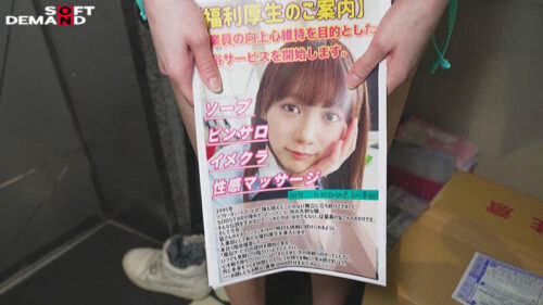 【福利厚生のご案内】従業員の向上心維持を目的とした風俗サービスを開始します。担当:与田ひかげ(22・人事部)ソープ ピンサロ 性感エステ デリヘル