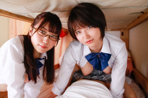 【VR】めちゃエロ制服美少女がボクのチ○ポを奪い合い！？女子○生ハーレムで挿れ放題スペシャルVR1014分BEST