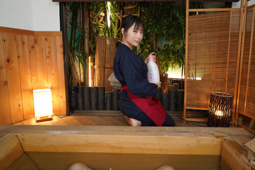 【VR】願いが叶うソープランド!?美人仲居さんのおもてなしテレパシー温泉 催淫の湯 松井日奈子【8K】