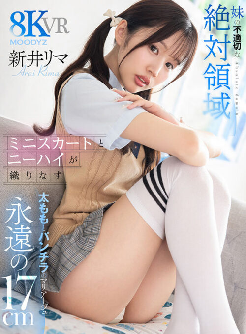【VR】妹の不適切な絶対領域 ミニスカートとニーハイが織りなす永遠の17cm 太ももとパンチラのマリアージュ 新井リマ