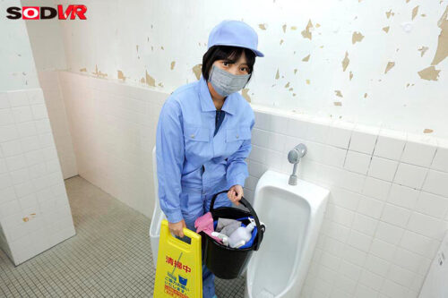 【VR】【8K】中野区本町××ビル トイレ清掃員Nさん 頼めば抜いてくれる底辺職だと見下していたらまさかの痴女化で逆レ×プ