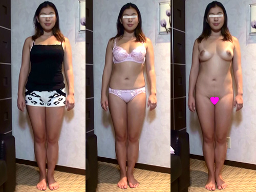 【顔出し個撮】素人全裸オマ○コ観賞★ヒカリ20歳 同人動画