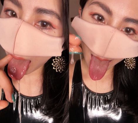 唾いっぱい飲ませてあげる♡(3分) 同人動画