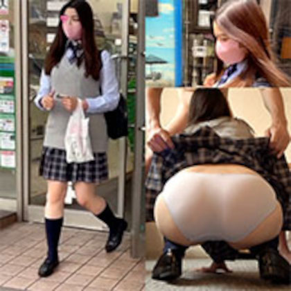 16時間着用【個人撮影】発育良好女子_授業サボってやって来たMサイズのライトグレーぱんつちゃん（シミ有り）とパパ活 同人動画
