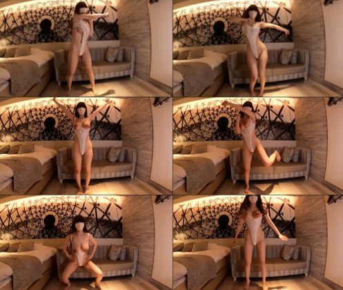 人気のエクササイズやってみた！(7分) 同人動画