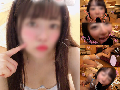 個撮）華奢なカラダと反比例するエロさ。チンポとアナルを濃厚ご奉仕するえちえち娘のノーハンドフェラ 同人動画