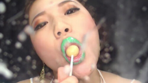 ベロ唾液フェチ　バーチャルベロキス　はるか 同人動画