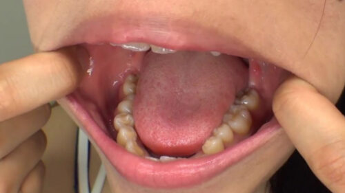 ベロ・口内観察 川上友梨 同人動画