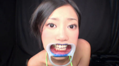 ガラス舐め口内観察琥珀うた 同人動画