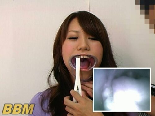 ひろこちゃんの口内観察＆ディルドちんぽ噛みつぶし！ 同人動画