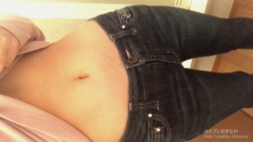 【へそ・首筋・うなじ・胸元フェチ】超アップで女体観察（自撮り版） 同人動画