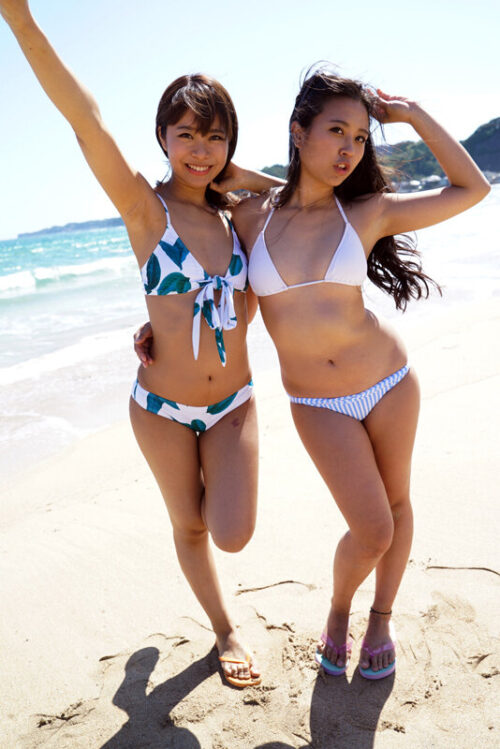 『夏まで待てない！』コレ見て年中夏気分！真夏の海水浴場灼熱のビキニ祭りっ！！