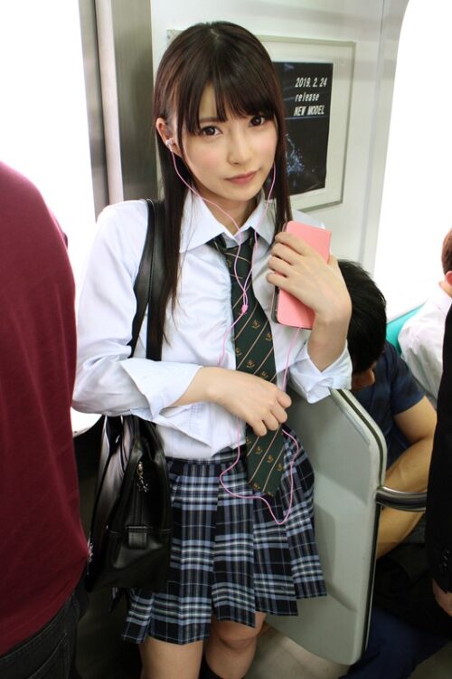 【VR】ドスケべ女子●生ヤリ過ぎ逆チカン電車 波木はるか