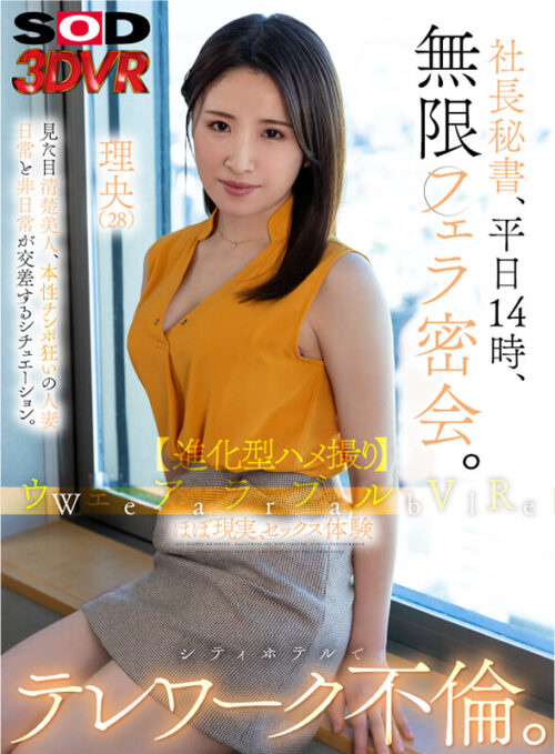 【VR】Wearable VR: Executive Secretary, Weekday 2PM, Infinite Blowjob Secret Meeting. Work-from-Home Affair at City Hotel. Rio (28)