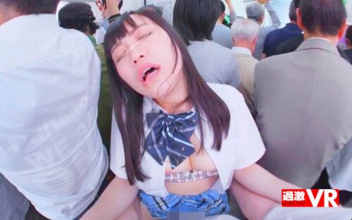 【VR】唾液ダラダラ接吻痴●VR オヤジを虜にするほど密着して舐めまくる痴女子○生