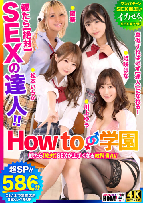 How to学園 観たら【絶対】SEXが上手くなる教科書AV 【SEXの達人（ワンパターンSEX解消）編】
