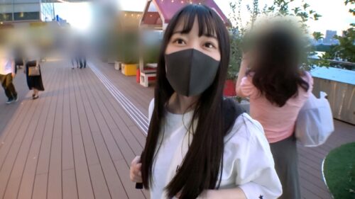 
 「マジ軟派、初撮。 1672 【黒髪ロングストレート】男ウケ抜群のきゃわわなJDをナンパ！軽くおっぱい触られただけでパンツぬれぬれにしちゃうムッツリ娘は吐息を漏らして淫らに喘ぐ…」