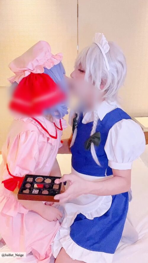 【生ハメ】プレゼントは中出しね♪レミ〇アお嬢様から咲〇への特別なひと時はアナルセックス!?お返しのアナル攻めだってしちゃうもんね///【75分】 コスプレハード