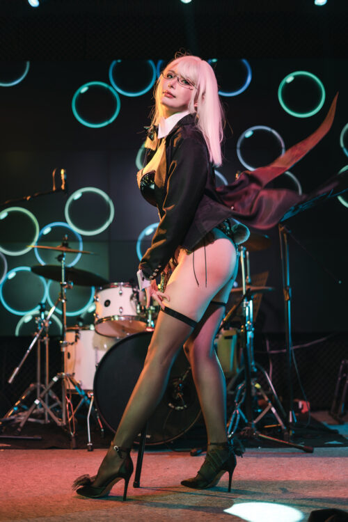 ★8K★Coser-QIUHEKEJI No.138 舞台ショー　49P4V 同人動画