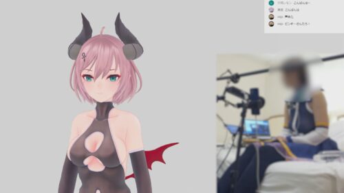 黒月リアンさん002/ひたすらクリ愛撫をされながらの初配信実写付き コスプレハード