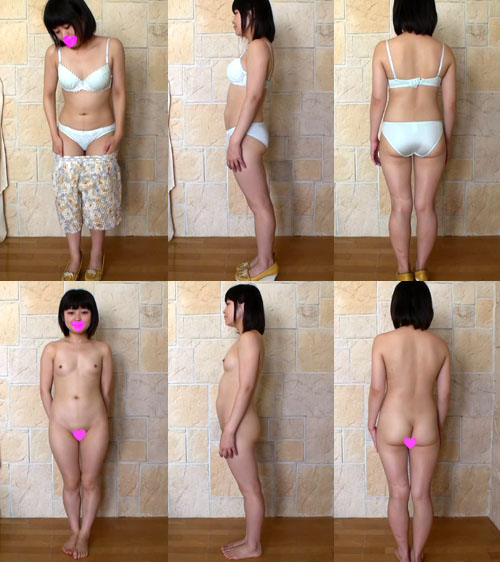 ■素人娘　全裸鑑賞　★うた　【個人撮影】　 同人動画