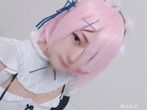 【ゆららch】リゼ○　ラム　コスプレ生ハメ撮り【写真集+動画】 コスプレハード