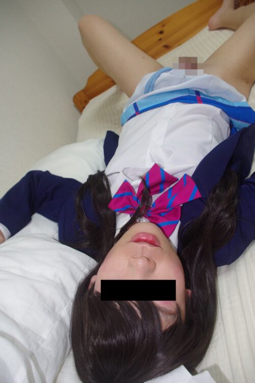 男の娘コスプレ体験・みどり02 コスプレハード