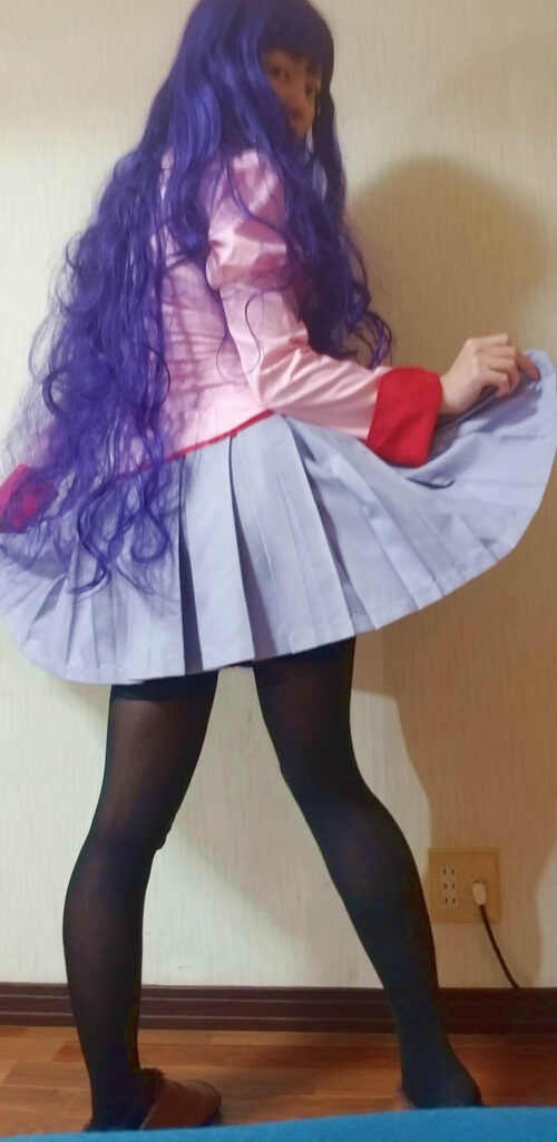 素人モデルLOVEちゃん第二弾 戦場○原ひたぎ　おマ○コ開帳画像集＆オナニー動画！ コスプレハード