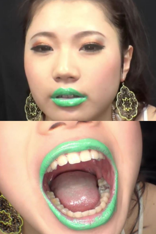 ベロ唾液フェチ　バーチャルベロキス　はるか 同人動画