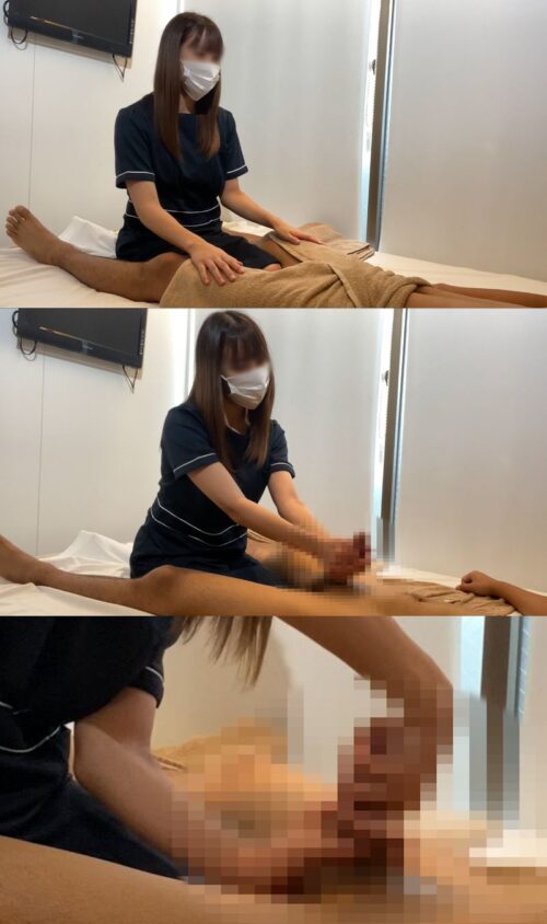 出張ローション手コキ隠し撮り・パイ揉み＆Dキスオプション【坂井（23歳）3回目】 同人動画