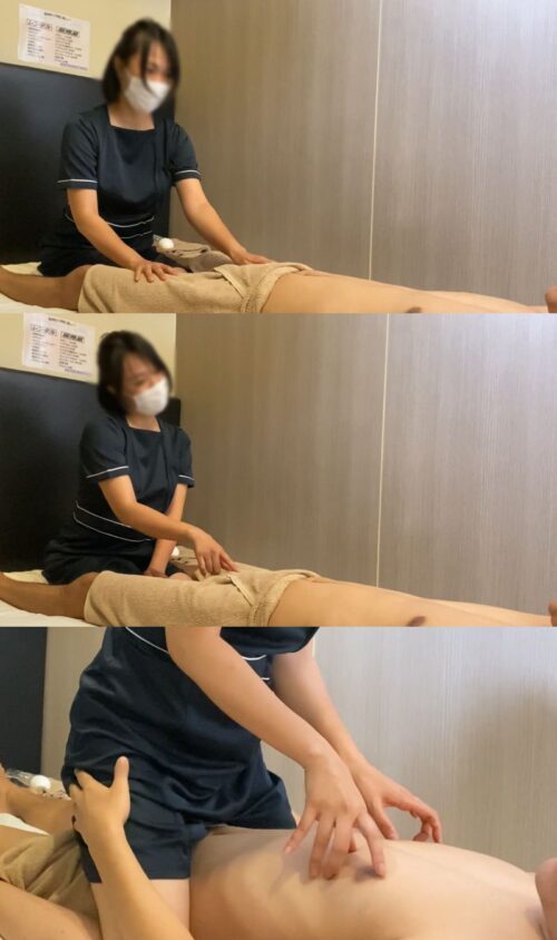 出張ローション手コキ隠し撮り【痴女妻・上田（37歳）】 同人動画
