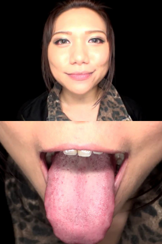 口内ベロフェチ銀歯もチラリ 北村玲奈 同人動画