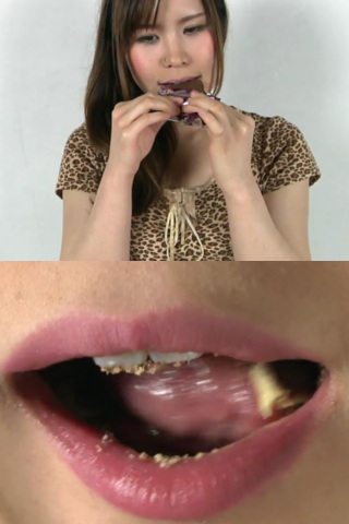 チョコ咀嚼 歯カチカチ 同人動画