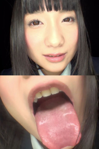 ベロ唾液フェチ！ガラス舐め あんちゃん 同人動画